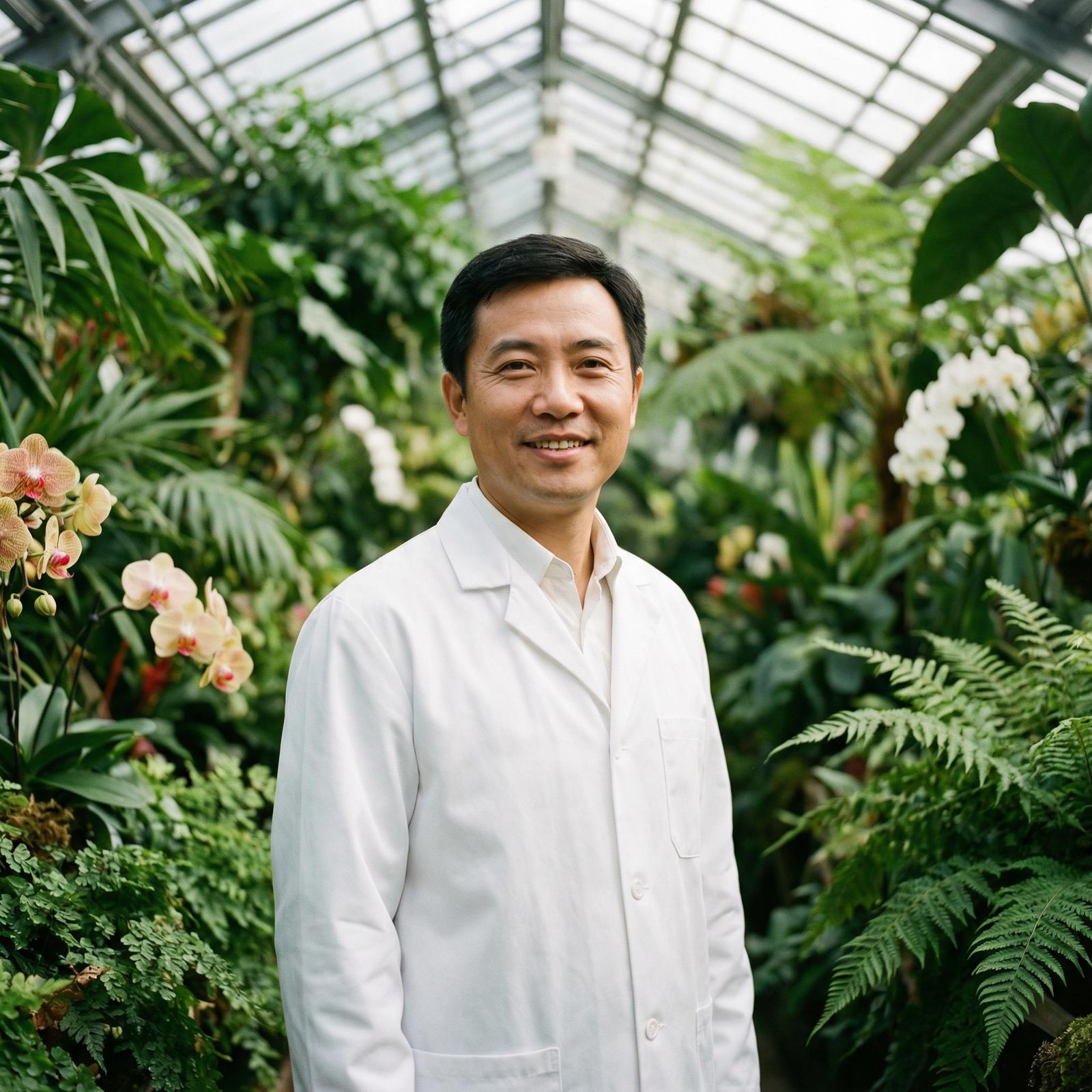 黄色仓库植物专家陈建华